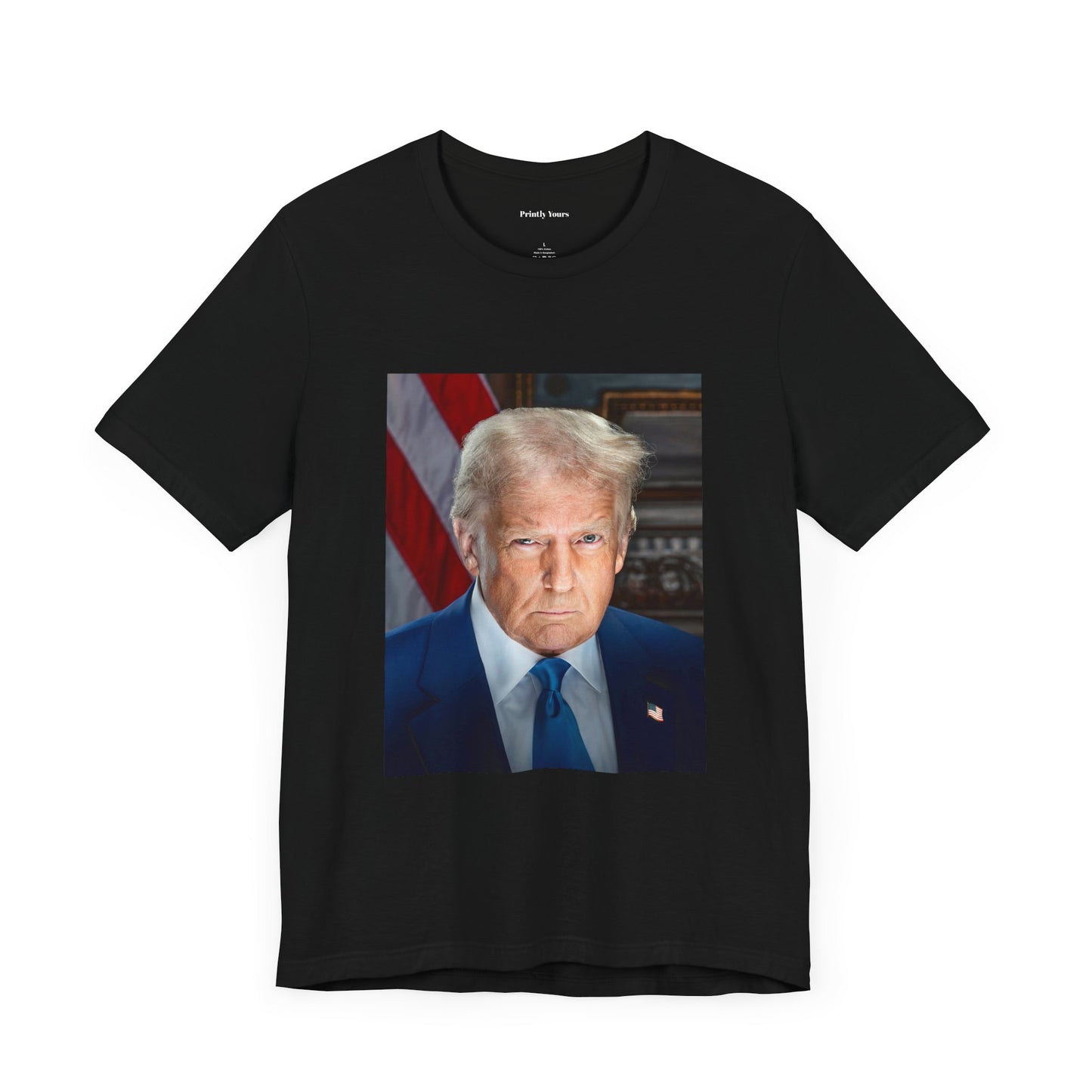 Political Statement Unisex Tee - '47' Design with Iconic Portrait