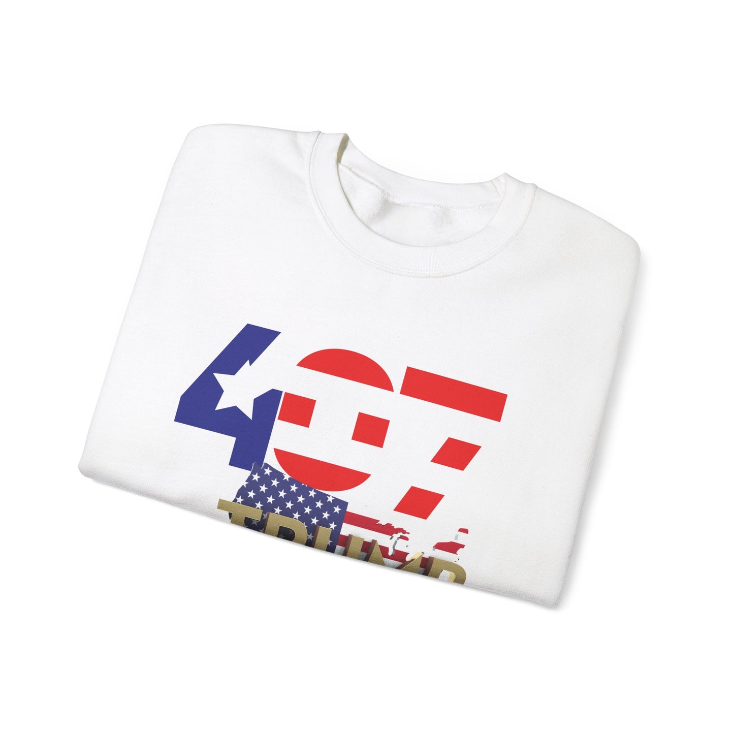 Patriotic Trump 407 Unisex Heavy Blend™ Crewneck Sweatshirt
